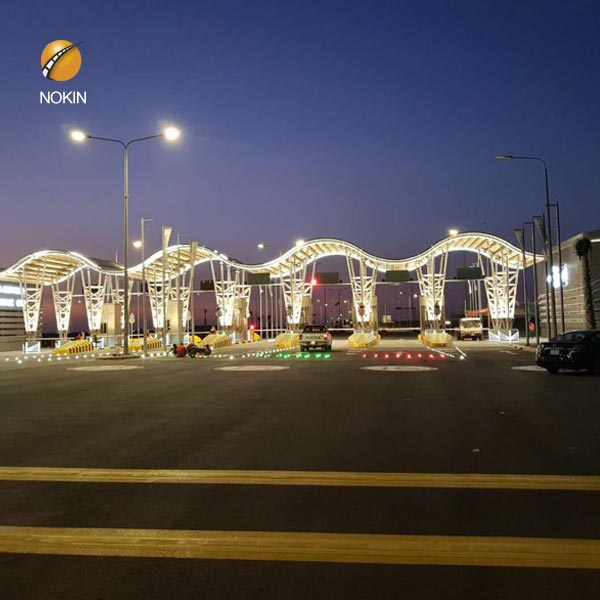 Factory sale 360 degree tempered glass led solar road stud